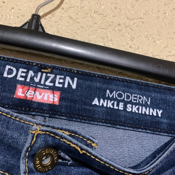 Denizen Jeans 4 Blue Stretchy Modern Ankle Skinny Mid Rise LOGO Cotton Blend - Picture 9 of 16